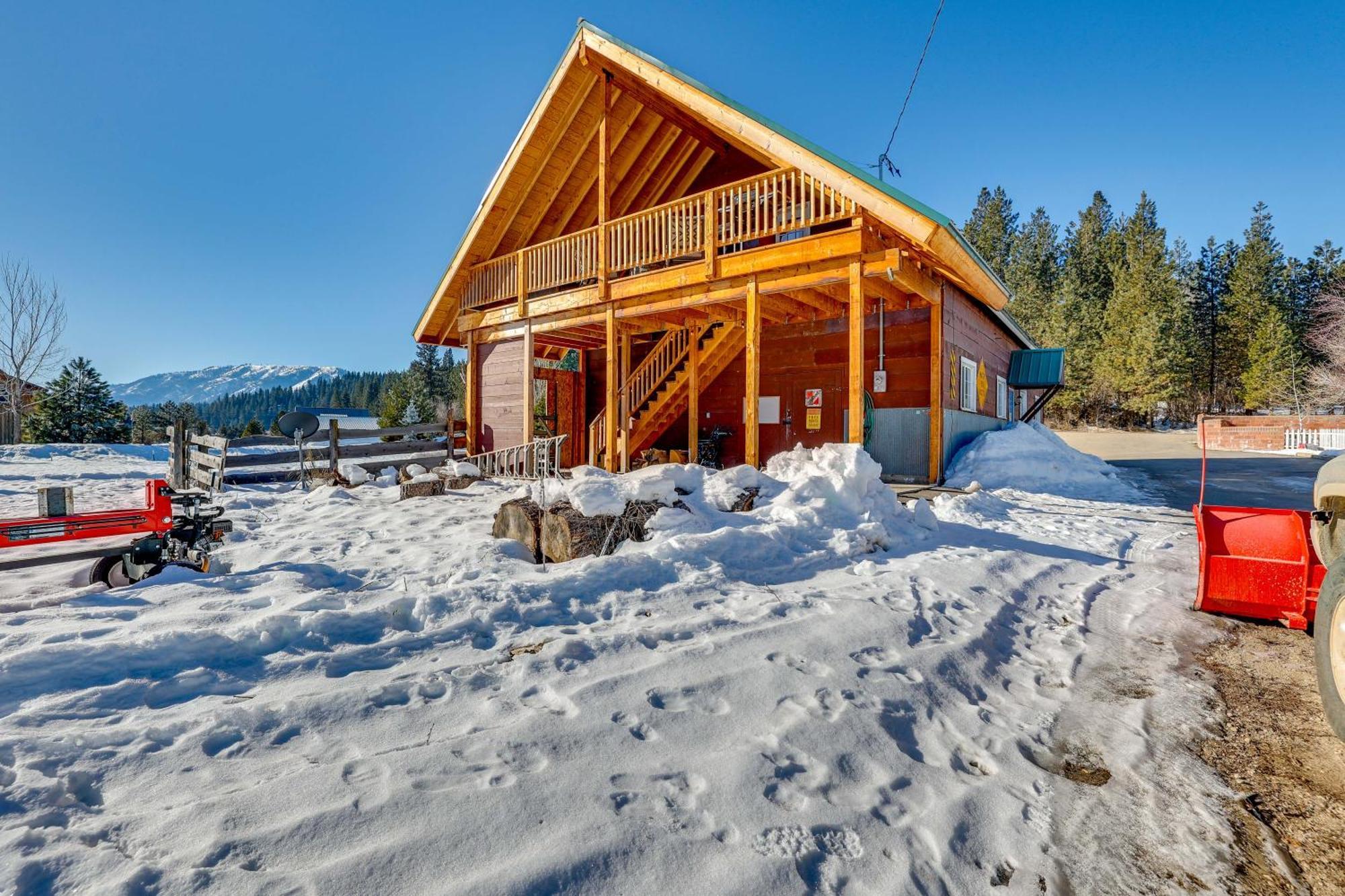 Garden Valley Apartment With Hot Tub And Mtn Views! Crouch Esterno foto