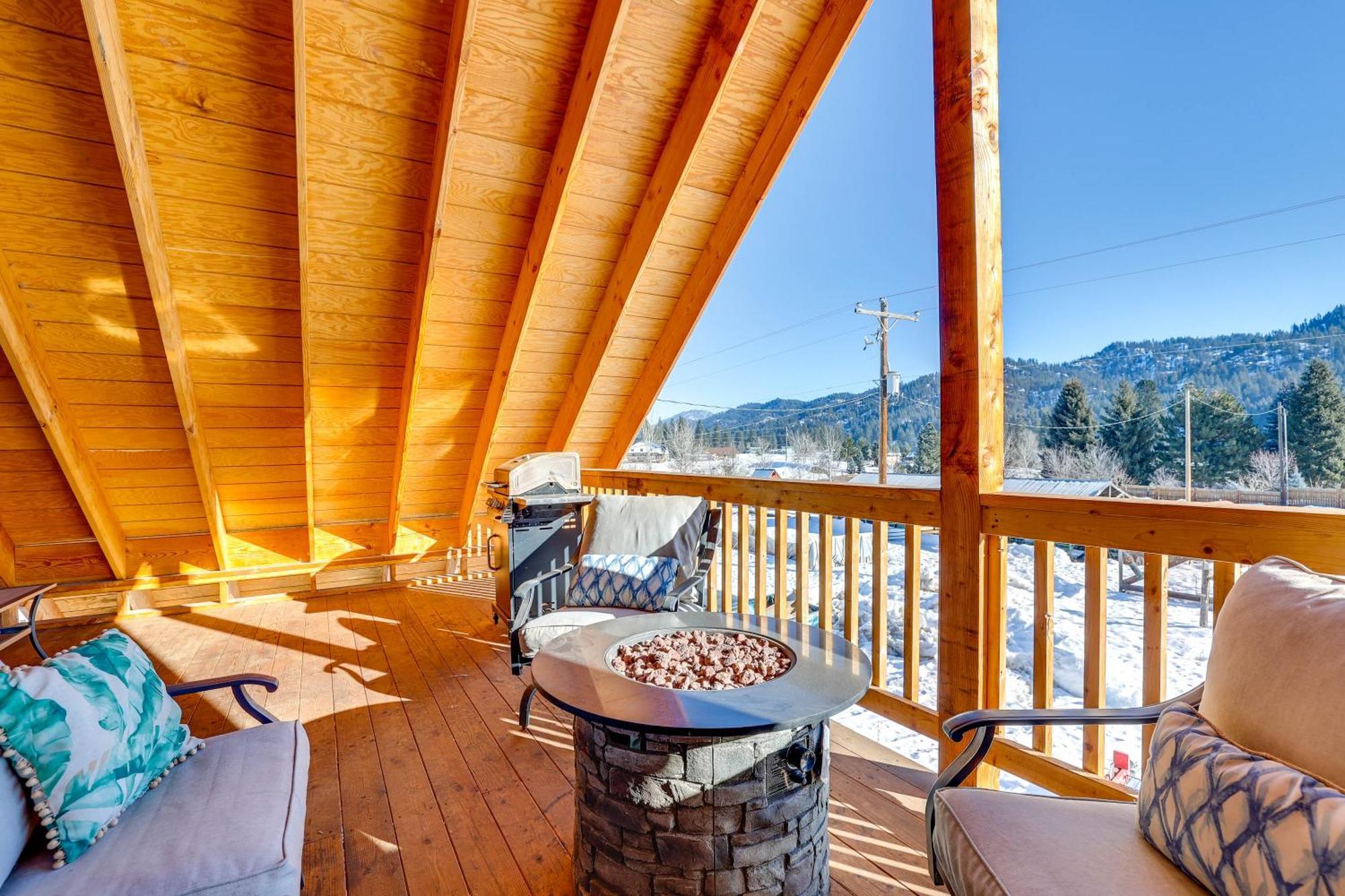 Garden Valley Apartment With Hot Tub And Mtn Views! Crouch Esterno foto