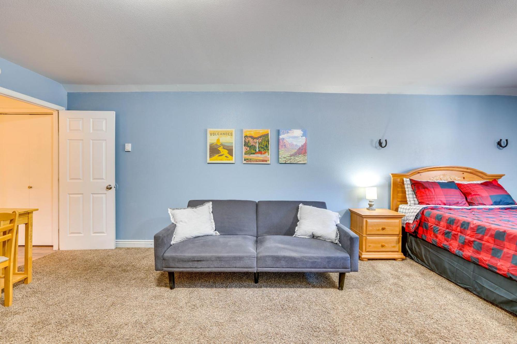 Garden Valley Apartment With Hot Tub And Mtn Views! Crouch Esterno foto